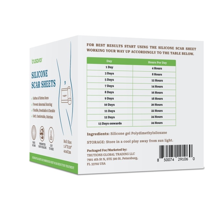 Trusavor Silicone Scar Sheets - Image 6